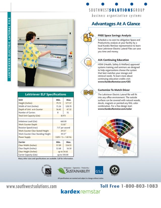 Electric Lateral Filing System