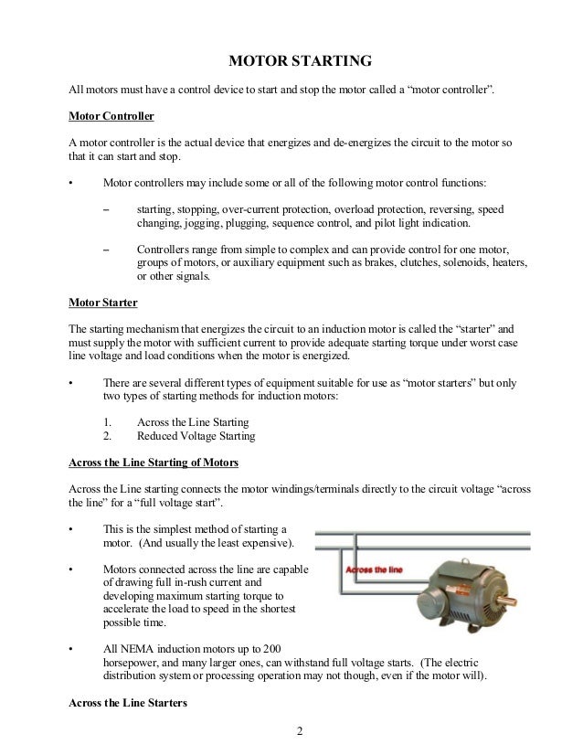 Electric motorcontrolstutorial