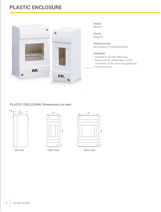 Electric Switchgears By RR