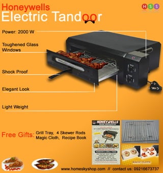 Electric tandoor-