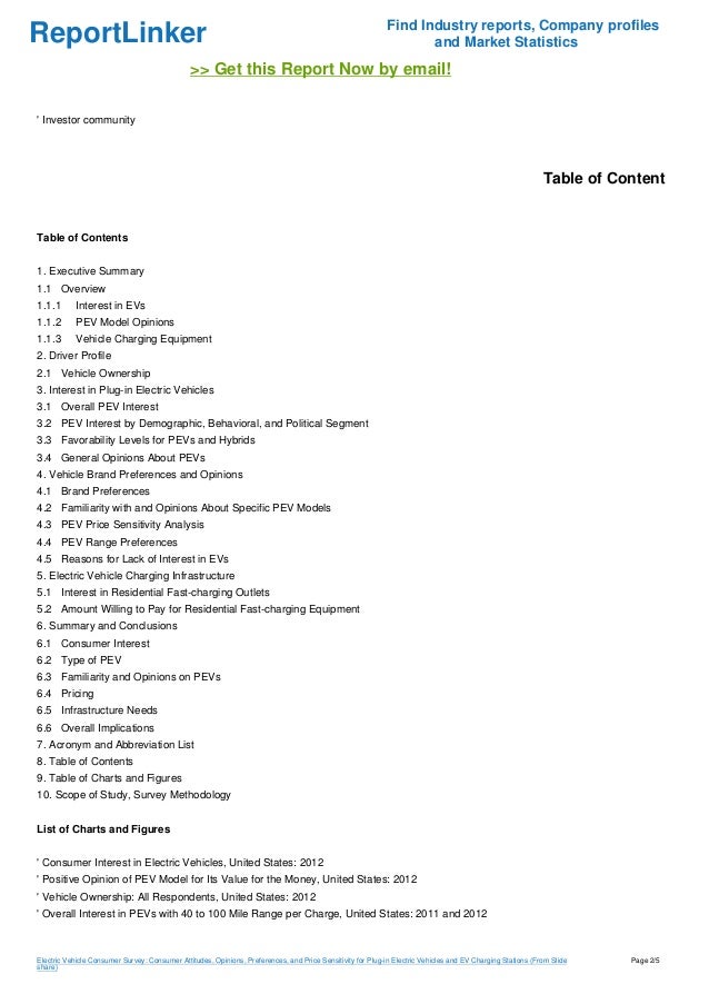 Electric Vehicle Consumer Survey Consumer Attitudes, Opinions, Prefe…