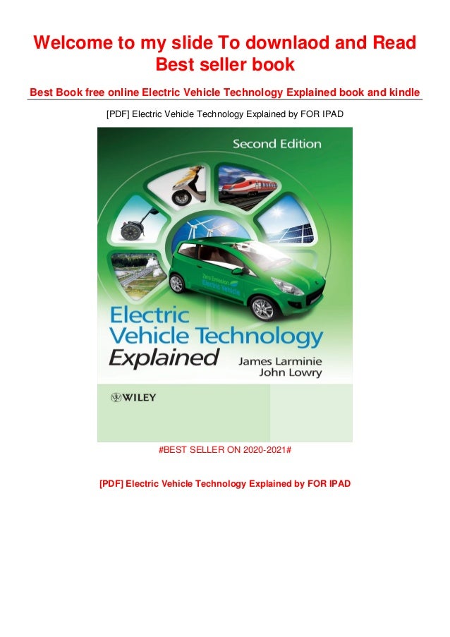 Electric Vehicle Technology Explained full_acces