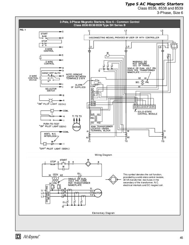 3 Pole Contactor Wiring Diagram from image.slidesharecdn.com