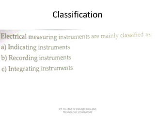 Recorders Classification Table Instrument Mechanic Measurements and Instrumentation - Electrical and electronics ...