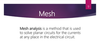 Electrical circuit-presentation | PPTX