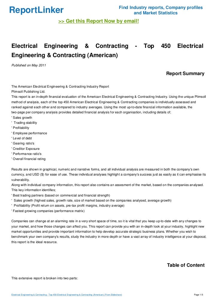 Electrical Engineering & Contracting Top 450 Electrical Engineering…
