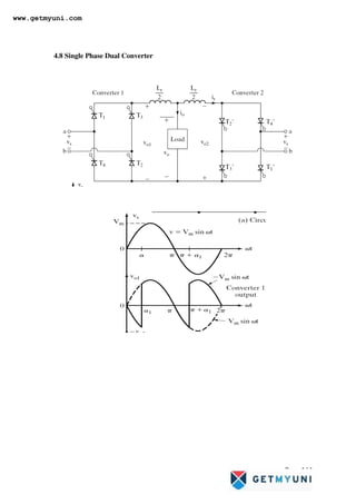 Page 161
4.8 Single Phase Dual Converter
www.getmyuni.com
 