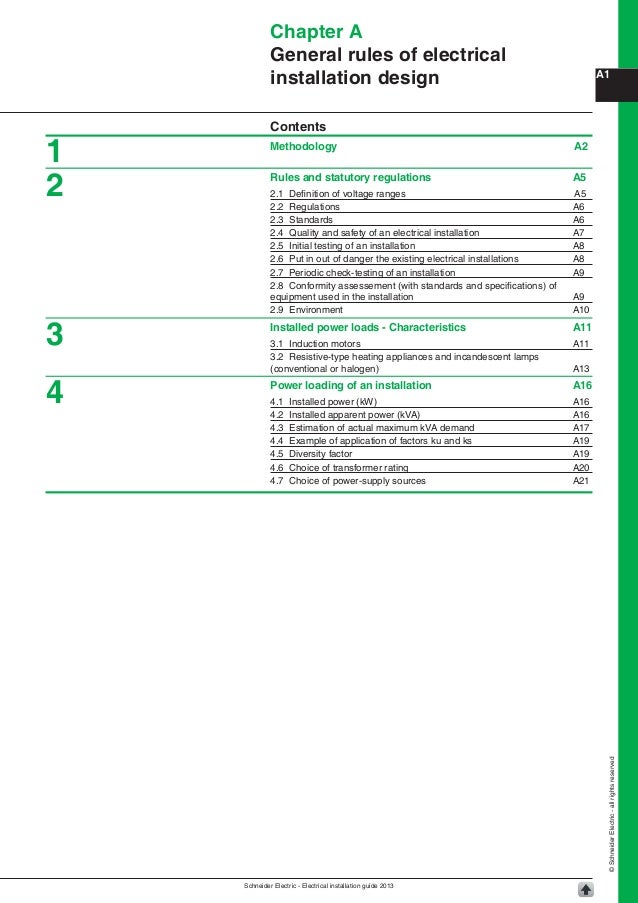 Electrical installation guide 2013