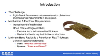 Electrical vs. Mechanical Requirements in Flex Rigid and Flex PCB Designs