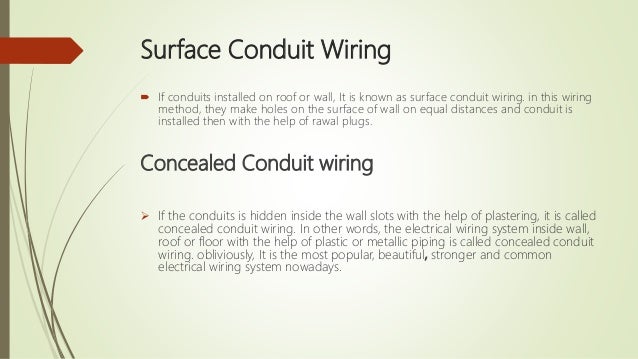 Electrical Wiring System