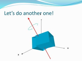 Let’s do another one!
x
y
z
 