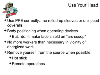 Electrical Arc Flash Safety and Risk Management | ZIP