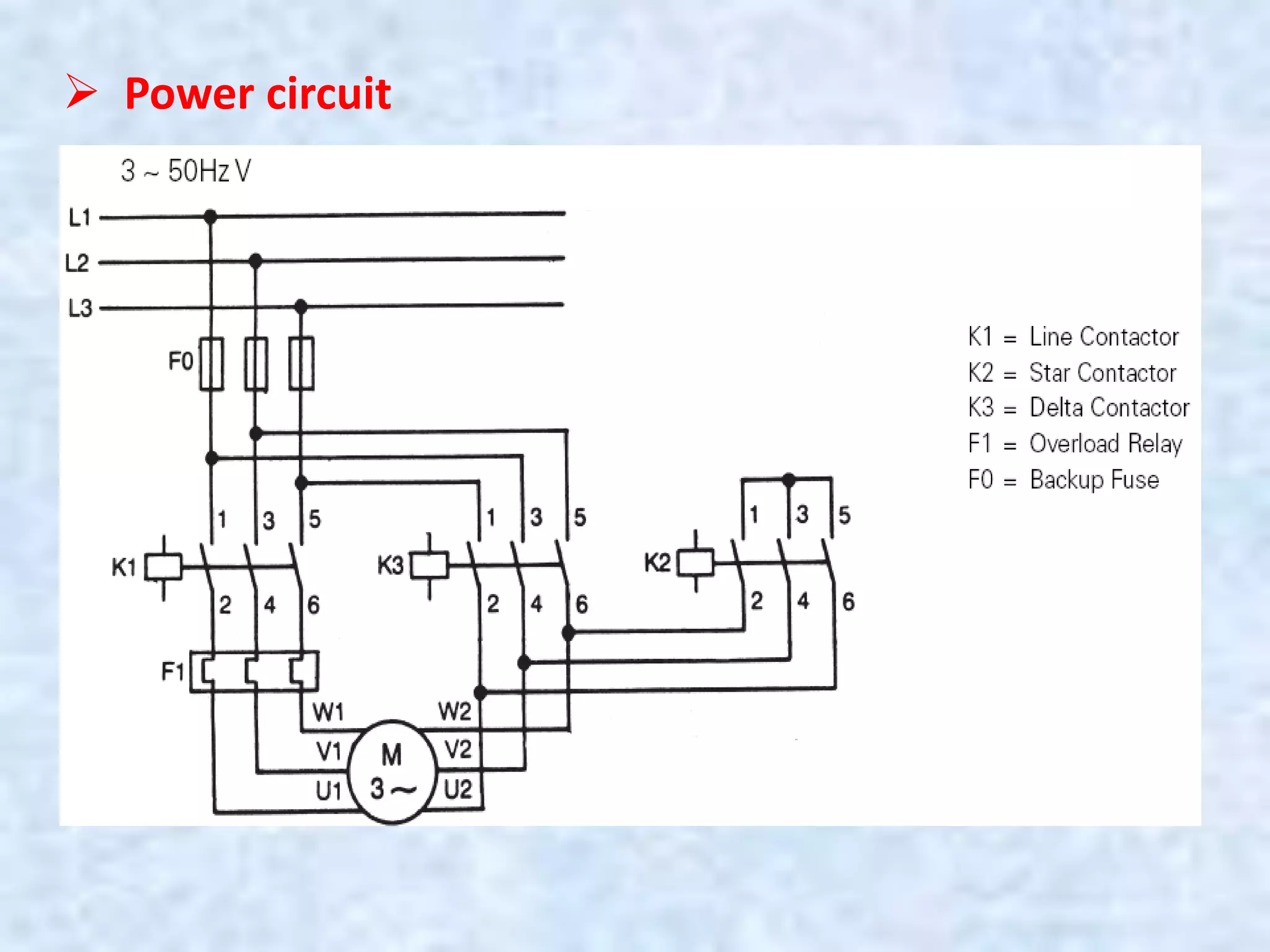  Power circuit
 