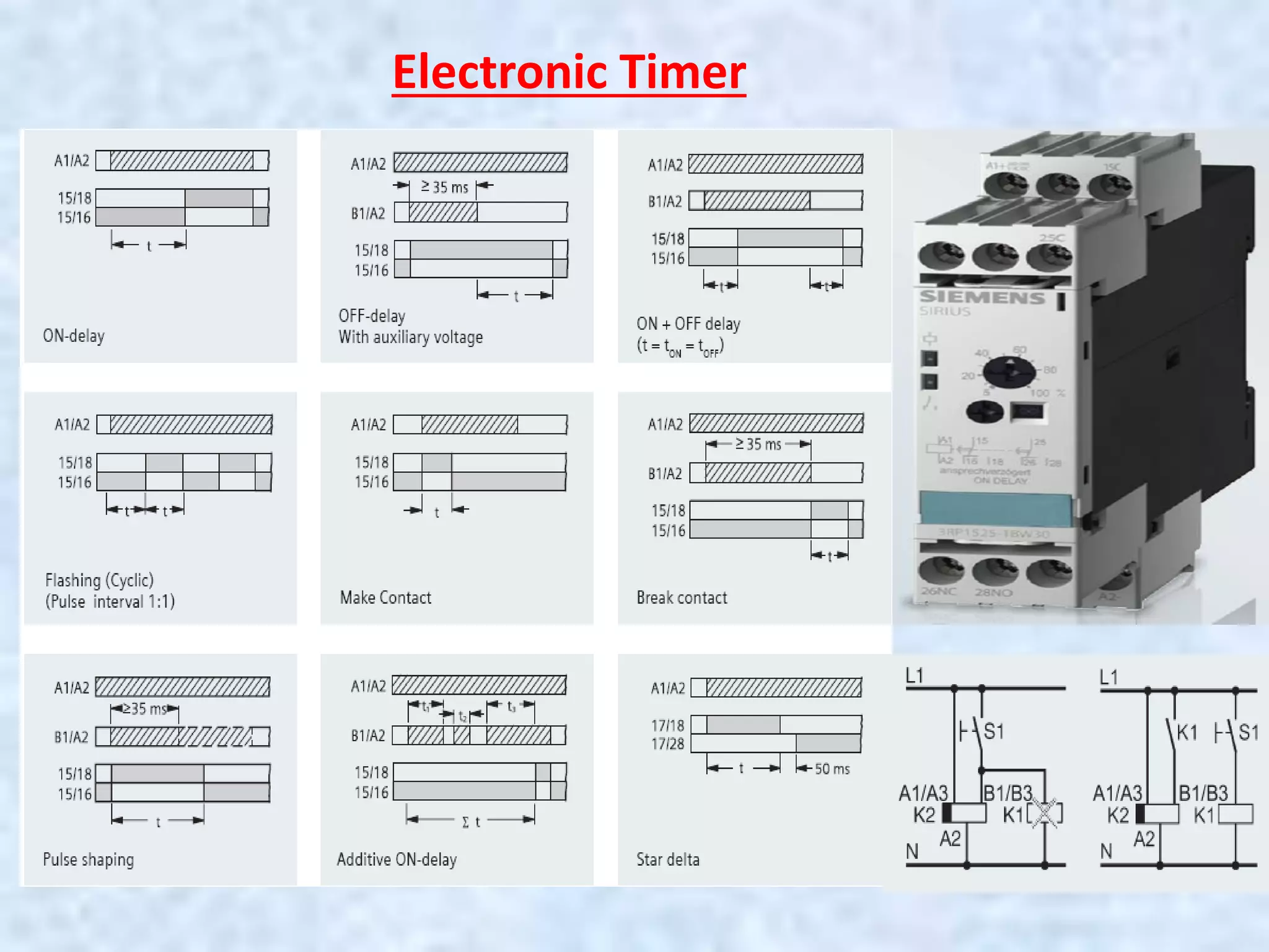 Electronic Timer
 