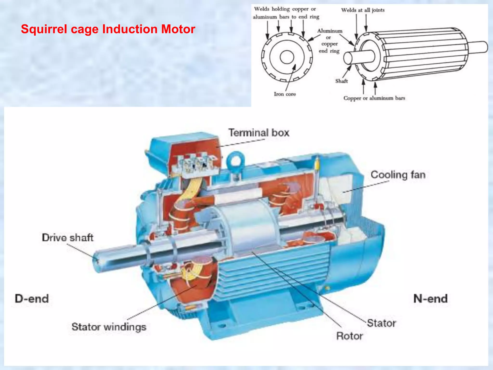 Squirrel cage Induction Motor
 