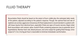 FLUID THERAPY
 