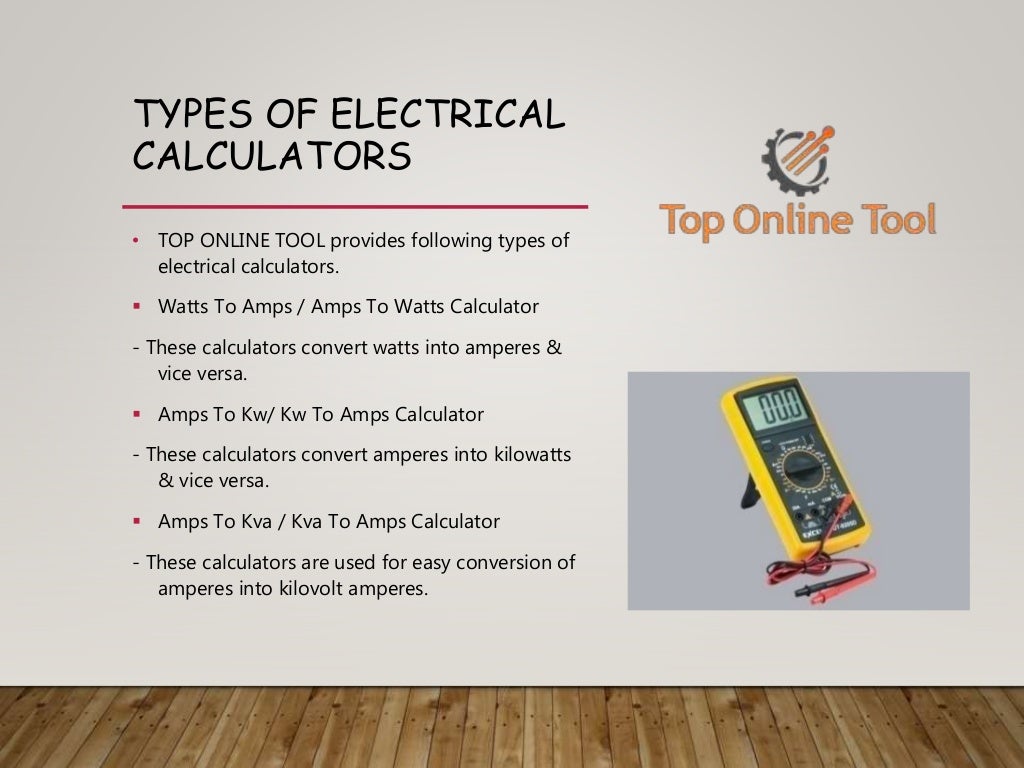Free Online Electrical Converter and Conversion Calculator