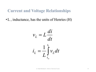 Electrical Circuits- L55555555555555555555555555555555 | PPT