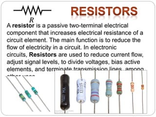Basic Electronic Components And Their Functions