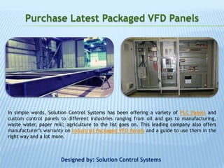Electrical Control Panels | Variable Frequency Drives | Hazardous ...