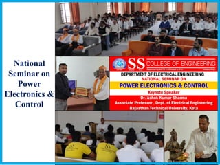 National
Seminar on
Power
Electronics &
Control
 