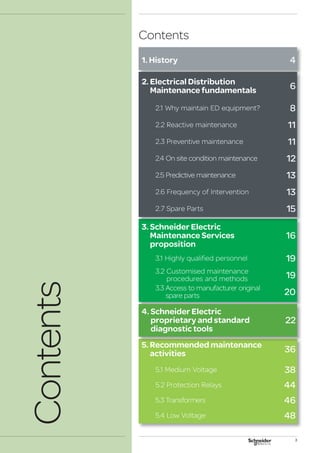 Electrical Distribution Maintenance Services Guide | PDF