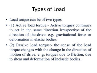 Types of Load
 