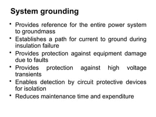 Comprehensive Electrical Earthing and Grounding Safety Training | PPTX