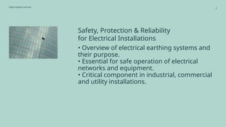 Electrical Earthing System by Power Engineering Services | PPTX