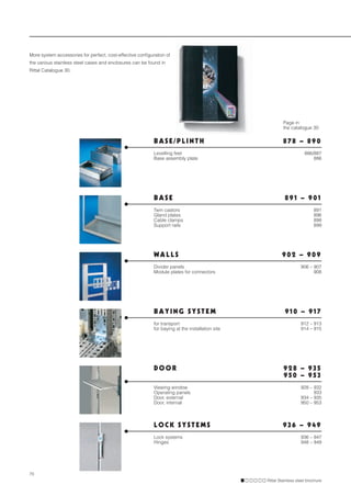 Rittal Electrical Enclosures | PDF