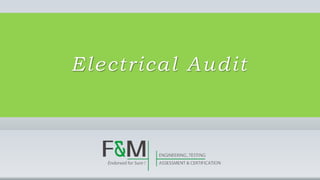Electrical Audit
 
