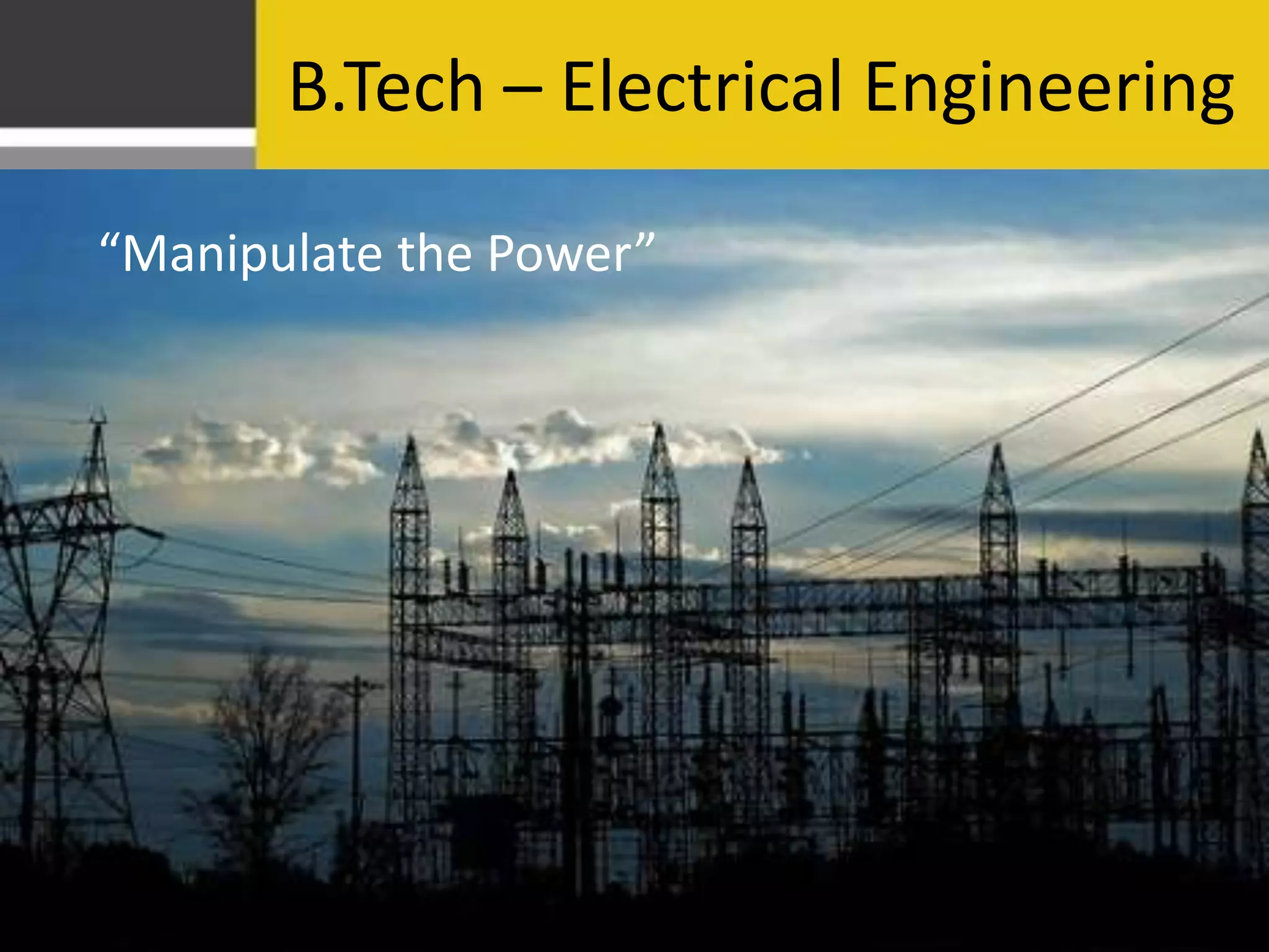 Electrical Engineering | PPT