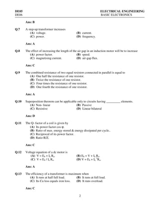 Electrical engineering basic | PDF