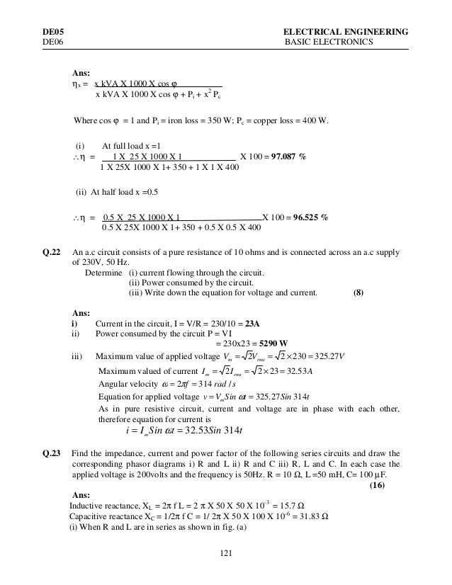 Electrical engineering basic
