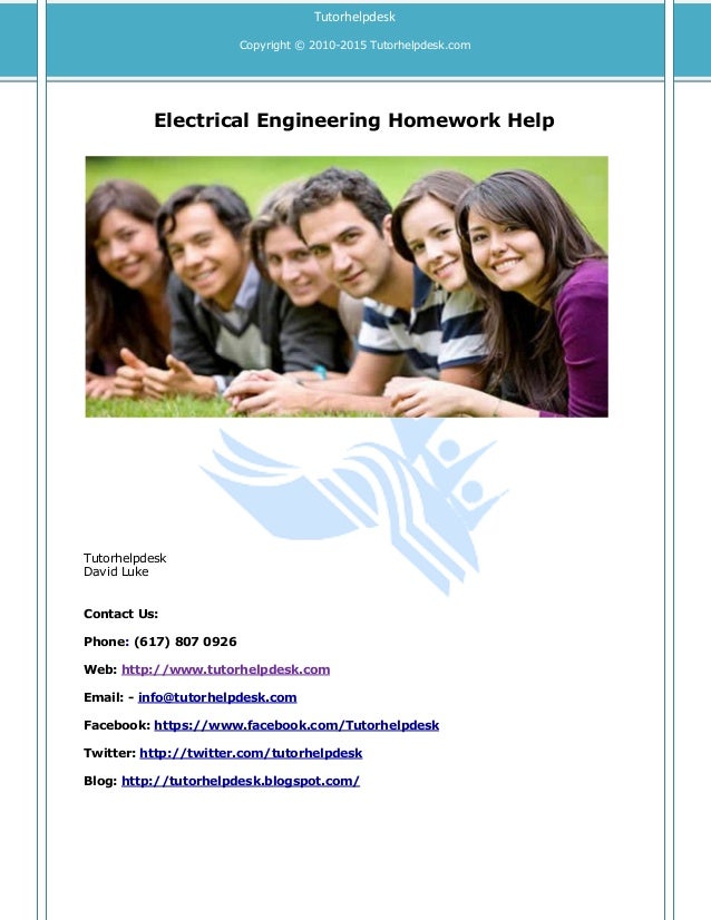 Homework help engineering