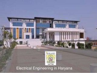Electrical Engineering in Haryana