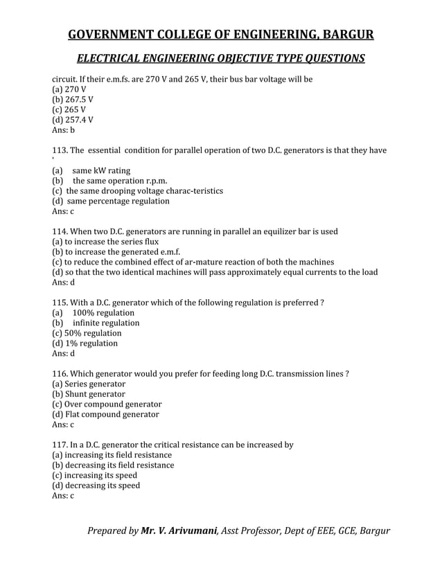 Chemical Engineering Objective Type Questions And Answers Pdf Electrical Engineering Objective Type Questions.pdf