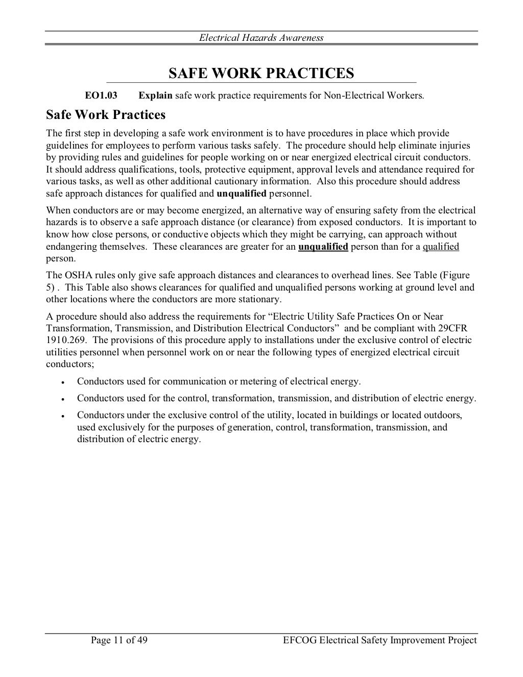 Electrical hazard awareness_study_guide