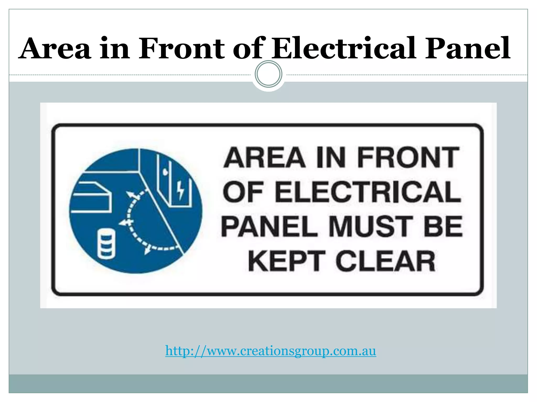 Electrical Hazard Signs | PPTX