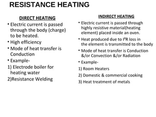 Electrical heating u0026 amp; welding | PPT