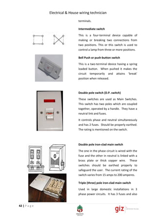 chapter 5 switches and receptacles at john triche blog... Electrical & house wiring technician book soft copy | PDF