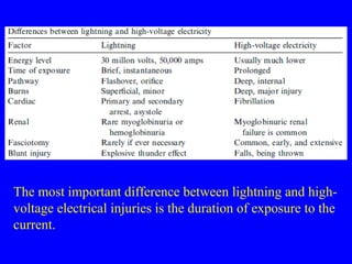 Electricity and Electrical Injuries | PPT