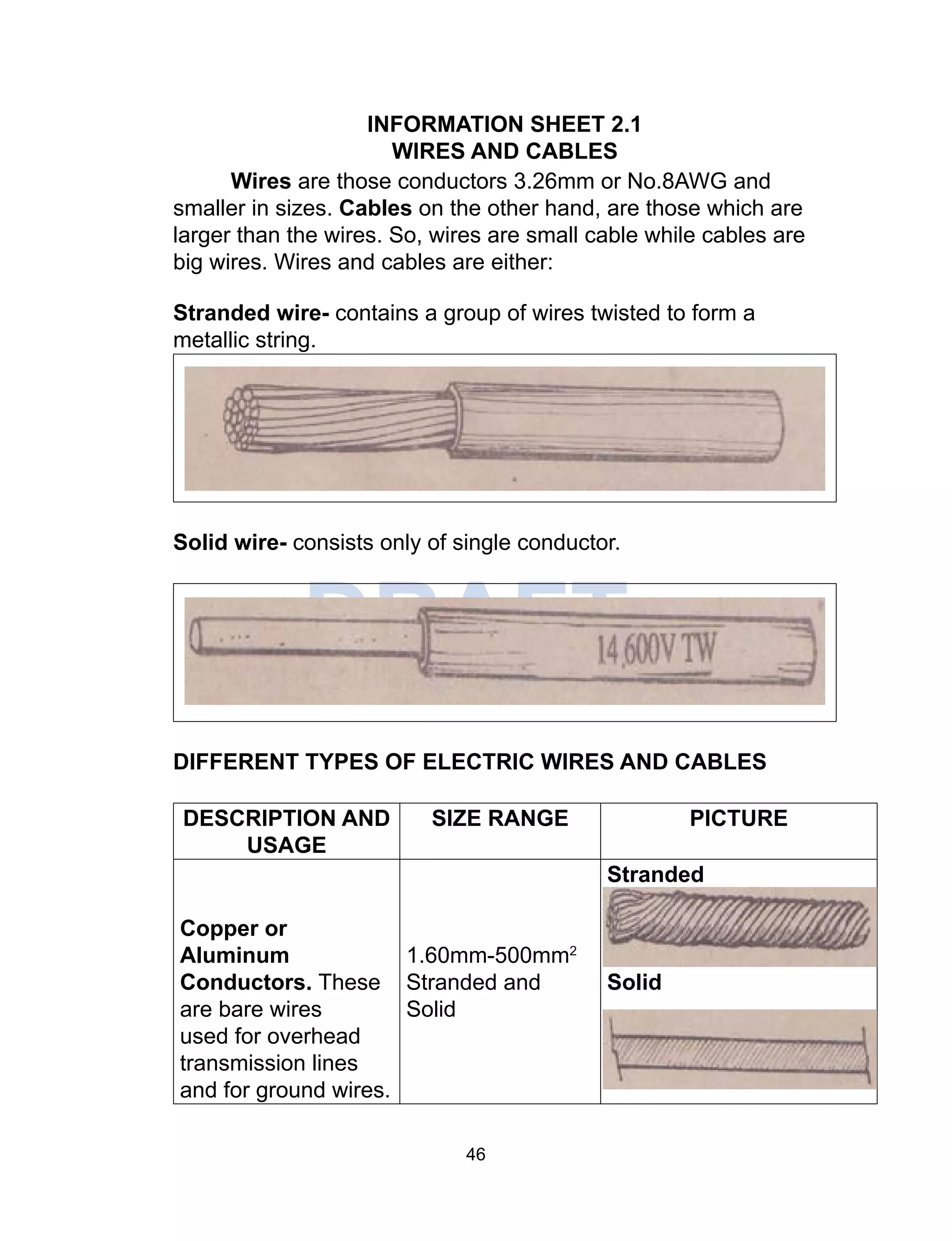 Electrical installation and maintenance module 10 | PDF