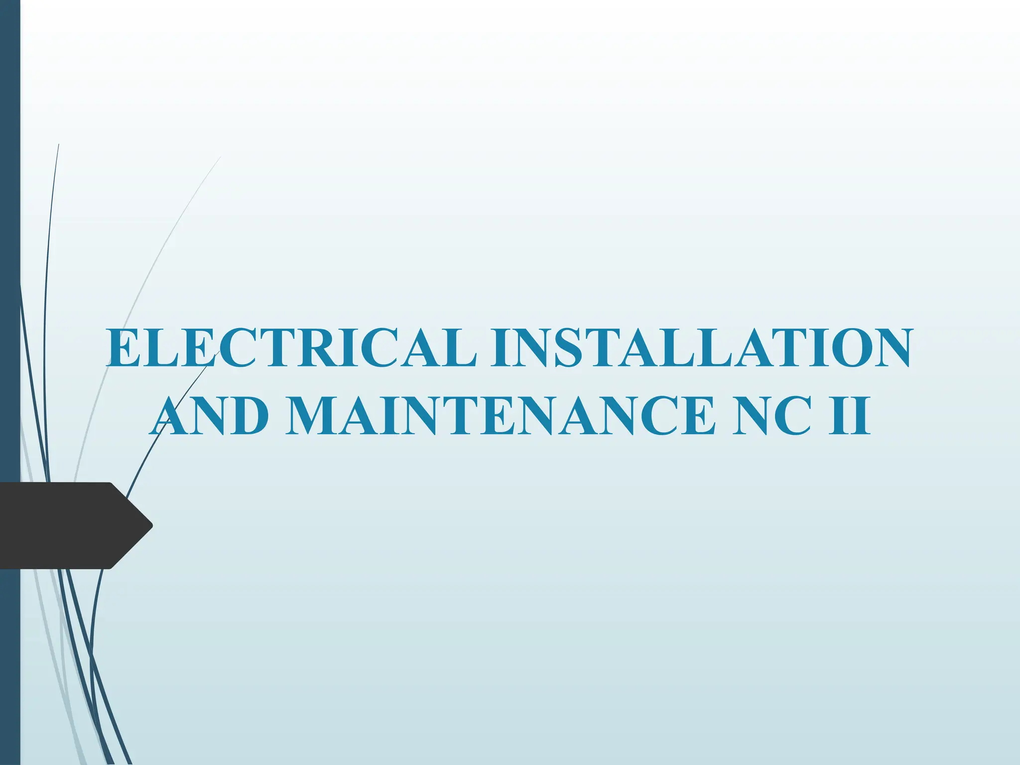 ELECTRICAL INSTALLATION AND MAINTENANCE NC II - USE OF HAND TOOLS .pptx