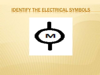 IDENTIFY THE ELECTRICAL SYMBOLS