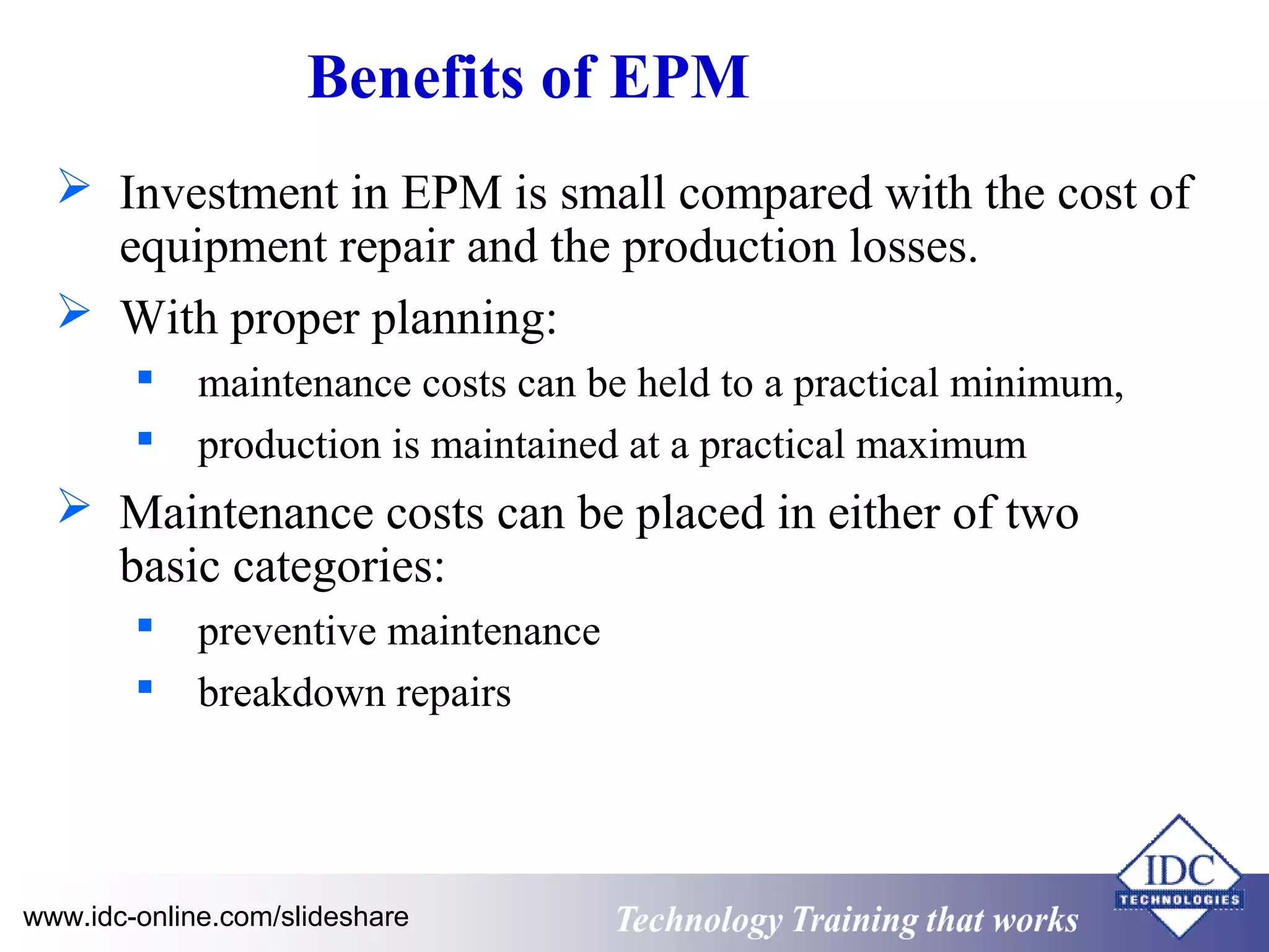 Electrical Maintenance for Engineers and Technicians