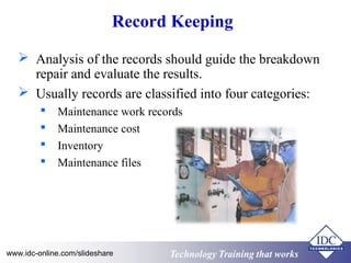 Electrical Maintenance for Engineers and Technicians