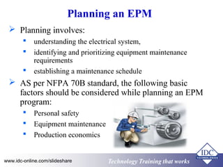 Electrical Maintenance for Engineers and Technicians