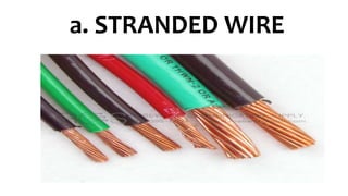 Electrical Stranded Wire Pattern File Electrical materials.pptx