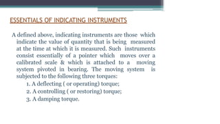 Contoh Indicating Instrument Measuring Instruments and Instrument Transformer .pptx